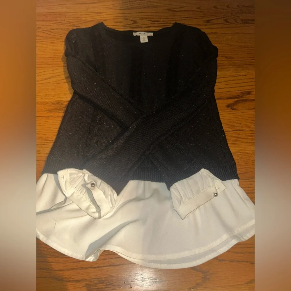 WHBM shimmery sweater - Picture 2 of 4